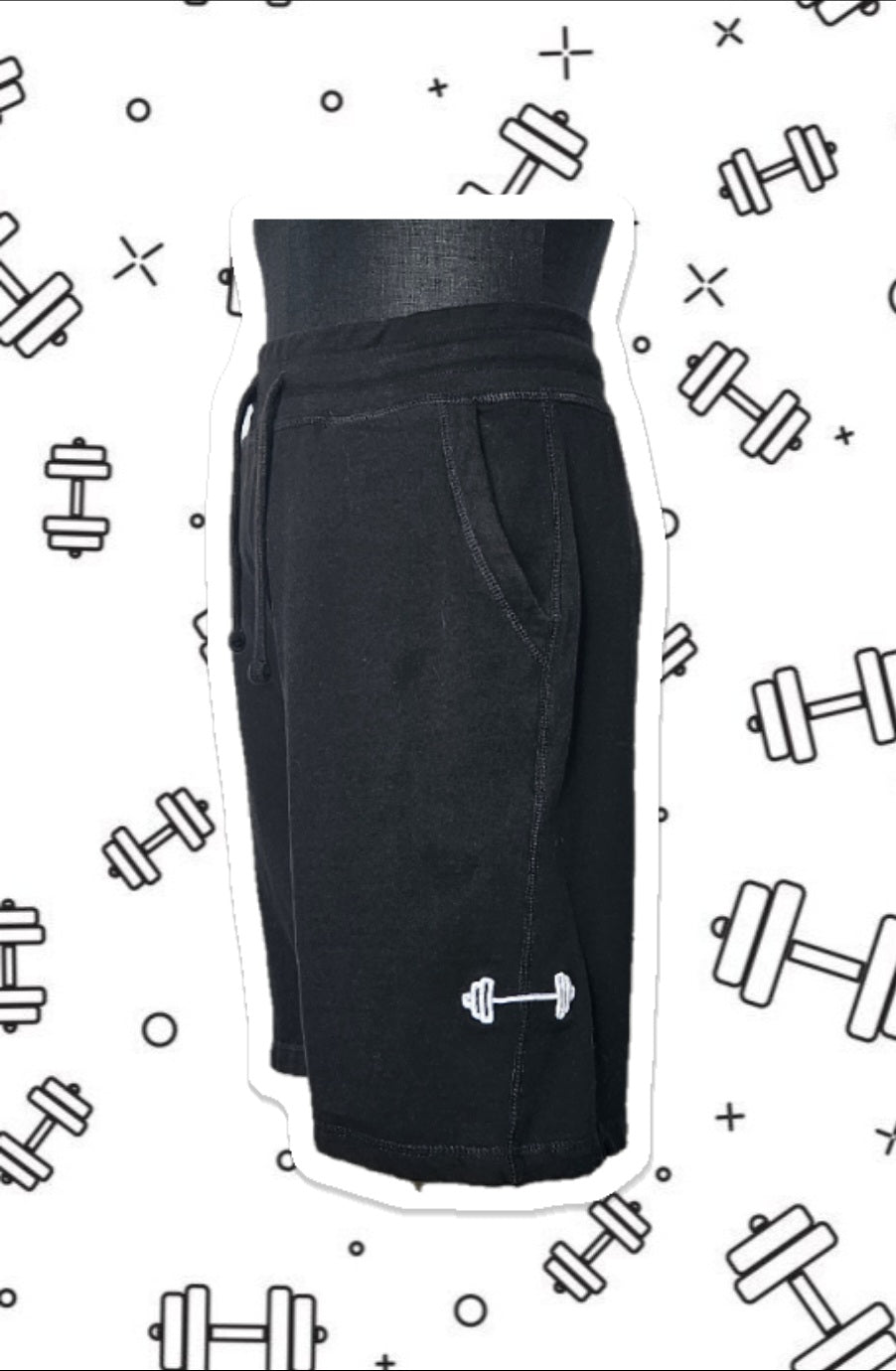 Gym life fleece shorts