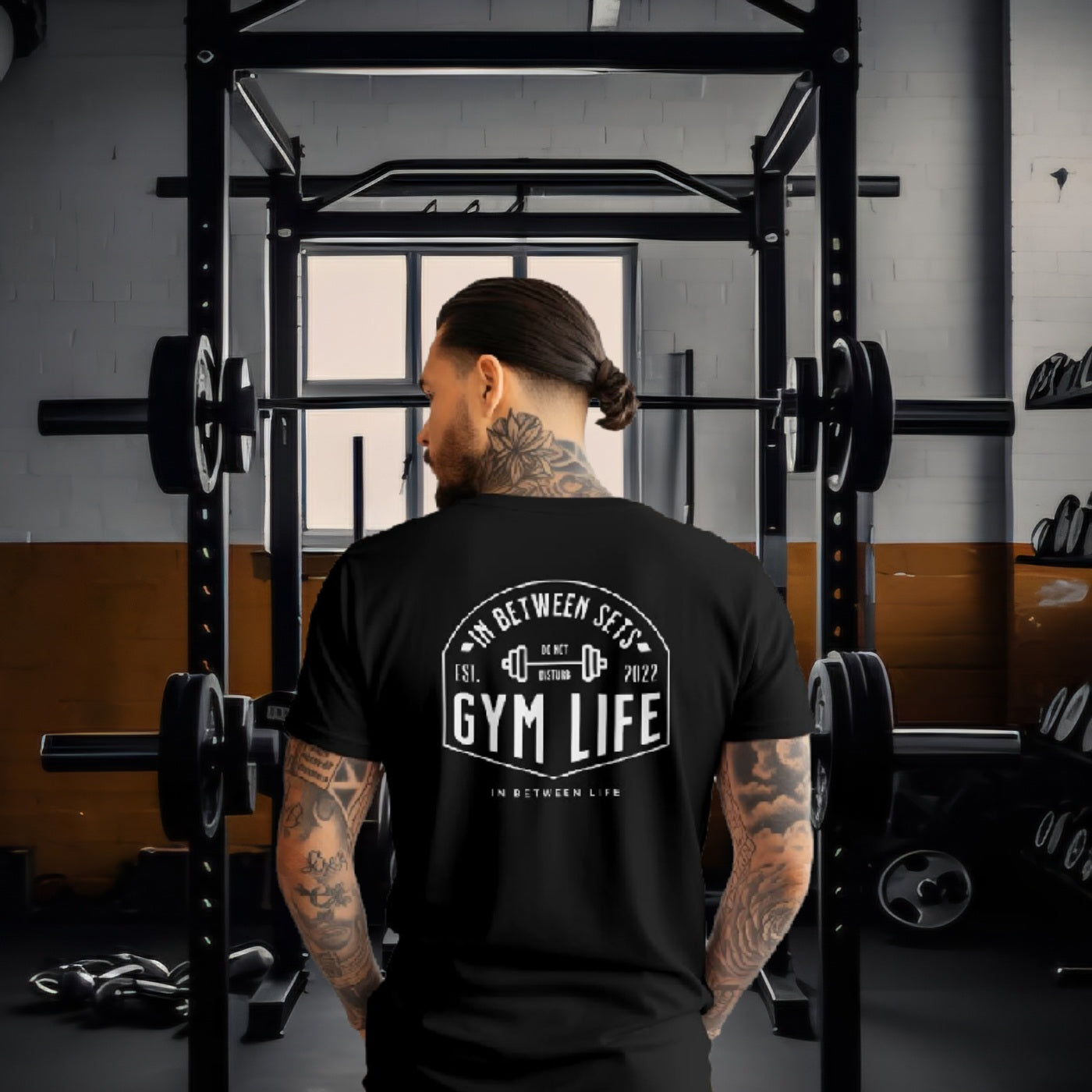 Gym Life T-shirt Black