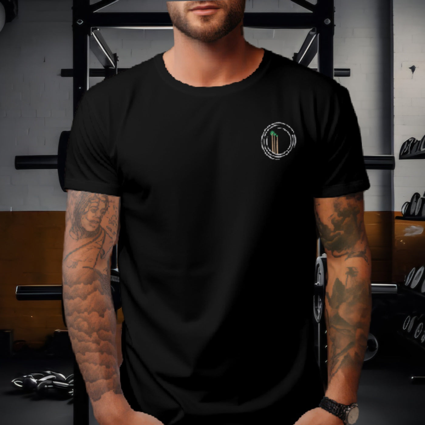 Gym Life T-shirt Black