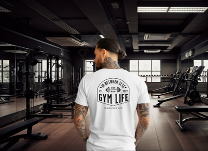 Gym Life T-shirt white