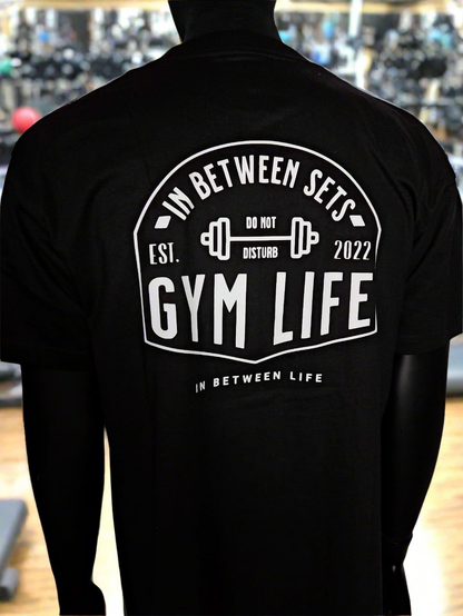 Gym Life T-shirt Black