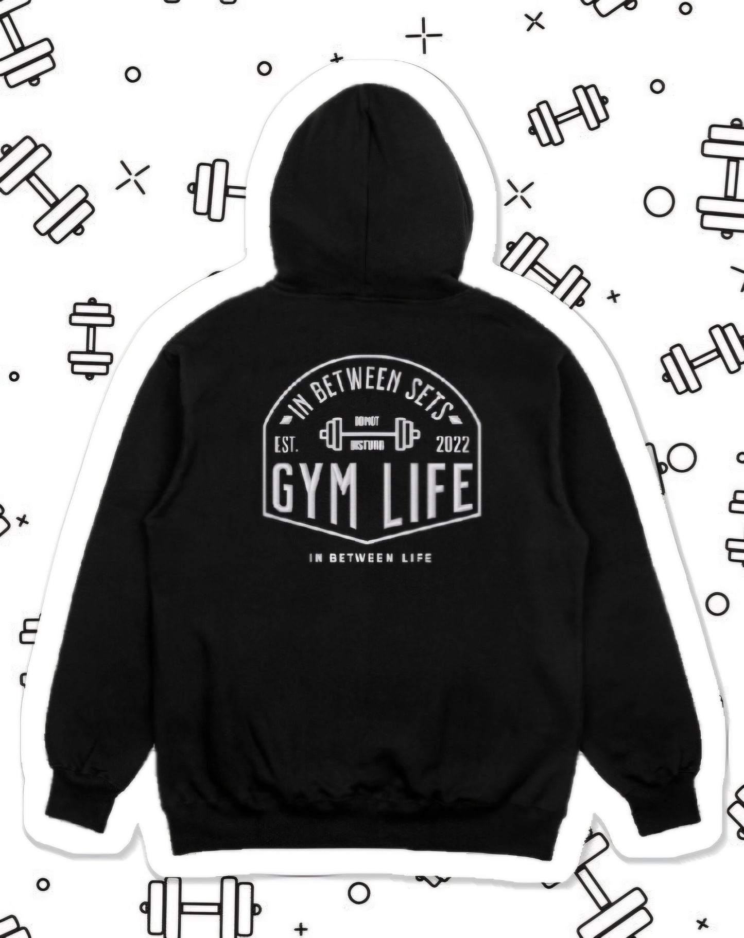 Gym life hoodie